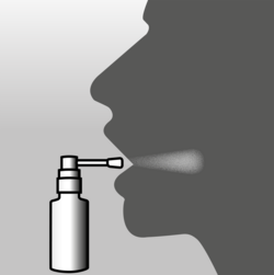 REPHA-OS® Mund- und Rachenspray 30 ml mit verlängerten Sprühkopf Abbildung des verlängerten Sprühkopfes als Dosier- und Anwendungshilfe bei REPHA-OS® Mund- und Rachenspray 30 ml